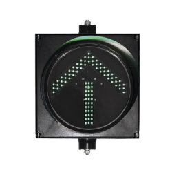 Semáforo / Señalización Flecha Verde / Diametro 30cm / Luz LED .