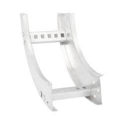 Curva Vertical Interior de Aluminio de 90° Perfil Z / Peralte 3 1/4