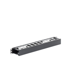 Organizador de Cables Horizontal de 1U para Rack de 19