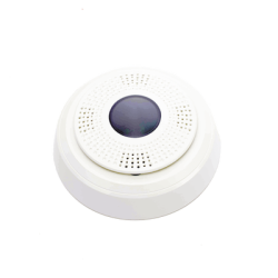 Sirena Interior Inalámbrica / Indicadores LED / Nivel de Salida 85 dBA / Rango 92 mts / Frecuencia 2.4 GHz / Cifrado AES-128 / Anti-tamper / Protección Vida Interconectada