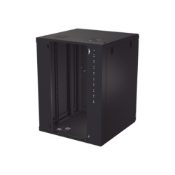 Gabinete de Pared 16U de 635 mm de Profundidad, Rack de 19'' en Acero Reforzado: Compacto y Resistente para Soluciones Profesionales