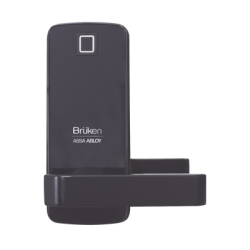 Cerrojo Electrónico con Manija y Lector de Huella/ Tarjeta para Puerta de Vidrio