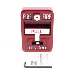 Estación de jalón convencional de acción simple color roja