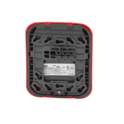 Lámpara Estroboscópica para Montaje en Pared, Color Rojo, Nivel de Candelas Seleccionable, Nuevo Diseño Moderno y Elegante y Menor Consumo de Corriente