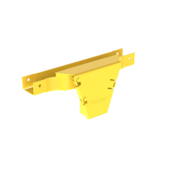 Accesorio en T con Conexión Horizontal y Bajada Vertical a 90º, Para Canaletas FiberRunner™ 2x2, Color Amarillo