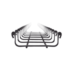 Charola Tipo Malla 33/100 mm, Acabado Electro Zinc, Hasta 53 Cables Cat6, Tramo de 3 Metros