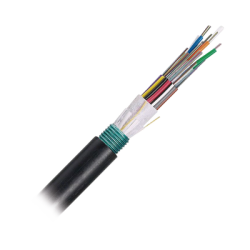 Cable de Fibra Óptica de 12 hilos, OSP (Planta Externa), Armada, 250um, Monomodo OS2, Precio Por Metro
