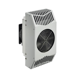 Enfriador Termoeléctrico Para Interior/Exterior, Uso en Gabinetes de Telecomunicaciones, 321 BTU, 24 Vcd, de Acero Galvanizado, Color Gris