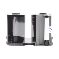 Cartucho ribbon YMCKOK /  200 impresiones / Para DTC4250e, DTC4000