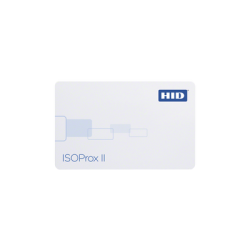 Tarjeta de Proximidad ISOProx II HID  (Delgada) (1386LGGMV) Perforada Verticalmente / Garantía de por Vida / 1586/ 1386