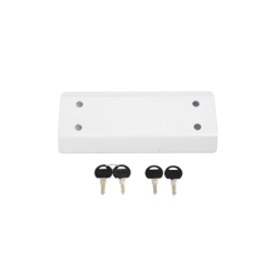 Barrera vehicular izquierda / Soporta brazo de hasta 5.5 m / Final de carrera ajustable por programación / Movimiento fluido / Diseño elegante color gris