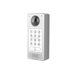 Videoportero IP (SIP) FISHEYE, apertura por código, Antivandálico, llamada y/o tarjeta, teclado retro-iluminación