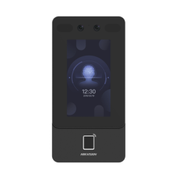 Terminal Min Moe PoE & WiFi de Reconocimiento Facial y Huella co Lector PROX EM / Exterior IP65  / Hasta 1.5 mts en Lectura de Rostro / Soporta P2P / 1,500 Rostros / 3,000 Huellas / Salida 12 Vcd para Chapa / PoE