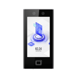 Terminal Facial Min Moe WiFi / Lector de Huellas / 6,000 Rostros y 10,000 Huellas / Pantalla 7