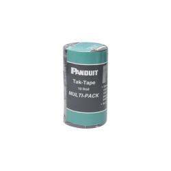 Kit de 10 Rollos de Cinta de Contacto, de 10.66 m de largo y 19.1 mm de ancho c/u, Color Negro