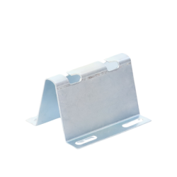 Soporte de piso falso directo, ideal para llegada a Rack, con acabado Electro Zinc 