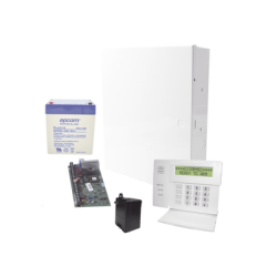 Sistema de Alarma VISTA48LA con 4 Zonas en Teclado, Incluye  Batería y Transformador