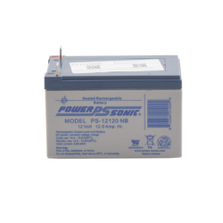 Batería 12V, 12AH, Para Respaldo, Tecnologías AGM/VRLA, 5 Años Vida Útil, Terminales NB, Reconocida UL 