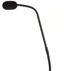 Estación de Voceo Multizona | Micrófono Cuello de Ganso | 8 Botones Programables | Dante | Para Series MTX/MRX