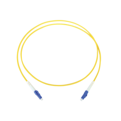 Jumper de Fibra Óptica Monomodo LC/LC Simplex de 1 metro 