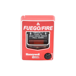 Estación Convencional de Jalón de Doble Acción, Restablecimiento con Cerradura.