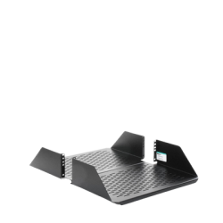 Charola Para Soportar Equipos en Rack de 19in, Ventilada, Frontal y Posterior, Capacidad de 136 Kg, 3UR