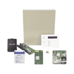Panel de Alarma VISTA48LA con Comunicador Dual LTEMPA, tarjeta WiFi, Batería y Transformador