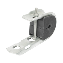 Herraje de Suspensión tipo J para fibra ADSS Φ 10-15 mm