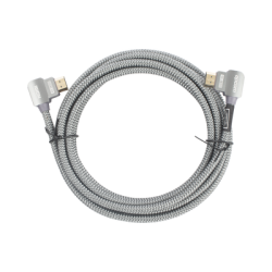 Cable HDMI Angulo 90º| 3m | Alta Definición | Version 2.0 | Alta velocidad 18Gbps | 4K@60Hz | 
