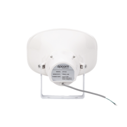 Altavoz para Exterior | Tipo Trompeta | 15-30W | 70/100V | IP66 | Material ABS | Bracket de Metal