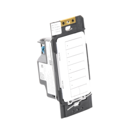 (RadioRA2) Teclado Seetouch Hibrido 6 botones, 2 botones subir/bajar, programe escenas diferentes en cada botón,puede instalarse en un interruptor de luz.