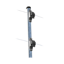 Aislador de Paso reforzado para cercos eléctricos, resistente al clima extremoso