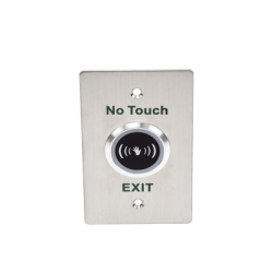 Botón de salida sin contacto con temporizador de 0.5 a 25 segundos.