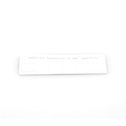 UHF TAG Adherible Tipo Etiqueta / EPC GEN 2 / Se Adhiere al Cristal del Vehículo / Compatible con Lectoras de Largo Alcance PRO12RF y PRO6RF