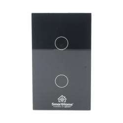 (Wifi) Apagador switch inalámbrico WIFI, control de 2 regresos de carga, 110V