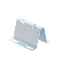 Soporte de piso falso directo, ideal para llegada a Rack, con acabado Electro Zinc 