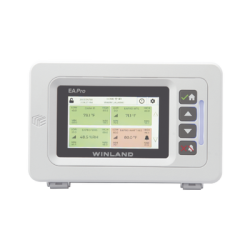 Monitor IP de temperatura de 34 zonas para condiciones críticas y extremas, soporta 4 cableadas y 30 inalámbricas.