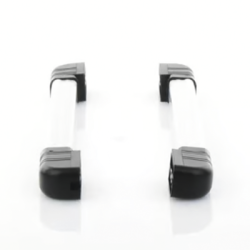 Detector de Rayo Fotoeléctrico / Tipo Cortina / 2 rayos / 0.48mts de Alto / 100 mts en exterior / Alimentación 12Vcc