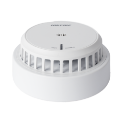 (HikFire) Detector de Humo Óptico Hikvision / Tecnología Avanzada de Detección de Incendios / Alarma Temprana y Fiabilidad Certificada / Soporta Salida de Alarma