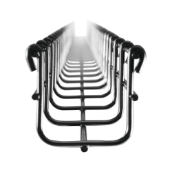 Charola versión light MallaFils 54/50 mm, con acabado Electro Zinc, tramo 3 m