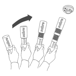 Lata De Humo Sintético En Aerosol 2.6 oz, Para Prueba De Detectores, Libre De Silicona, 100% Biodegradable, No Contamina Los Detectores, Uso Manual, Listado UL