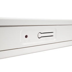 Letrero LED DUAL de SALIDA Universal con alto brillo/uso en pared, lateral o techo/Batería de Respaldo Incluida.