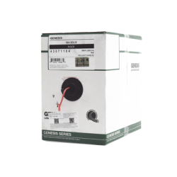 Bobina de 305 Metros de Alambre / 4 x 18 AWG / Tipo FPLR-CL3R / Resistente al Fuego / Color Rojo / Para Sistemas Contra Incendio o Sistemas de Evacuación