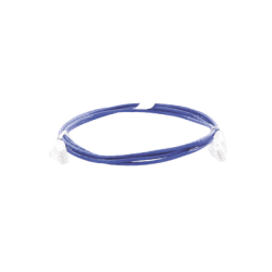 Cable de Parcheo Slim UTP Cat6 - 2 m Azul Diámetro Reducido (28 AWG)