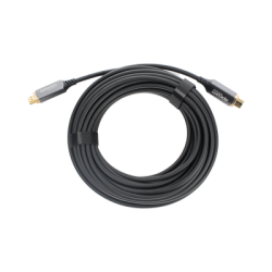 Cable HDMI de Fibra Óptica de 10m | Alta Definición | Version 2.1 | Alta velocidad 18Gbps | 8K@60Hz | HDCP 2.2 | Resistente a EMI y RFI
