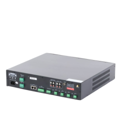 Amplificador Mezclador Matricial | 4 zonas | 240w por canal | 6 entradas | Receptor de medios