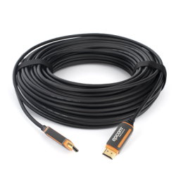 Cable HDMI de Fibra Óptica de 30m | Alta Definición | Version 2.0 | Alta velocidad 18Gbps | 4K@60Hz | HDCP 2.2 | Resistente a EMI y RFI