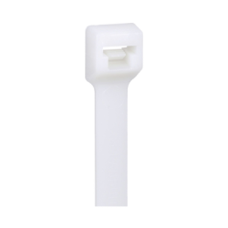 Cincho de Bloqueo de Nylon 6.6, Color Natural, 142 mm largo x 2.5mm ancho, sección transversal en miniatura, 1000 piezas