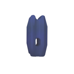 Aislador de color Azul para postes de esquina de alta Resistencia con Anti UV de uso en cercos eléctricos