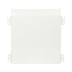 Gabinete PanZone Premium, de Montaje en Techo, Con 2 UR Para Equipo Activo y 6 UR Para Paneles de Parcheo, Fabricado en Acero, Color Blanco